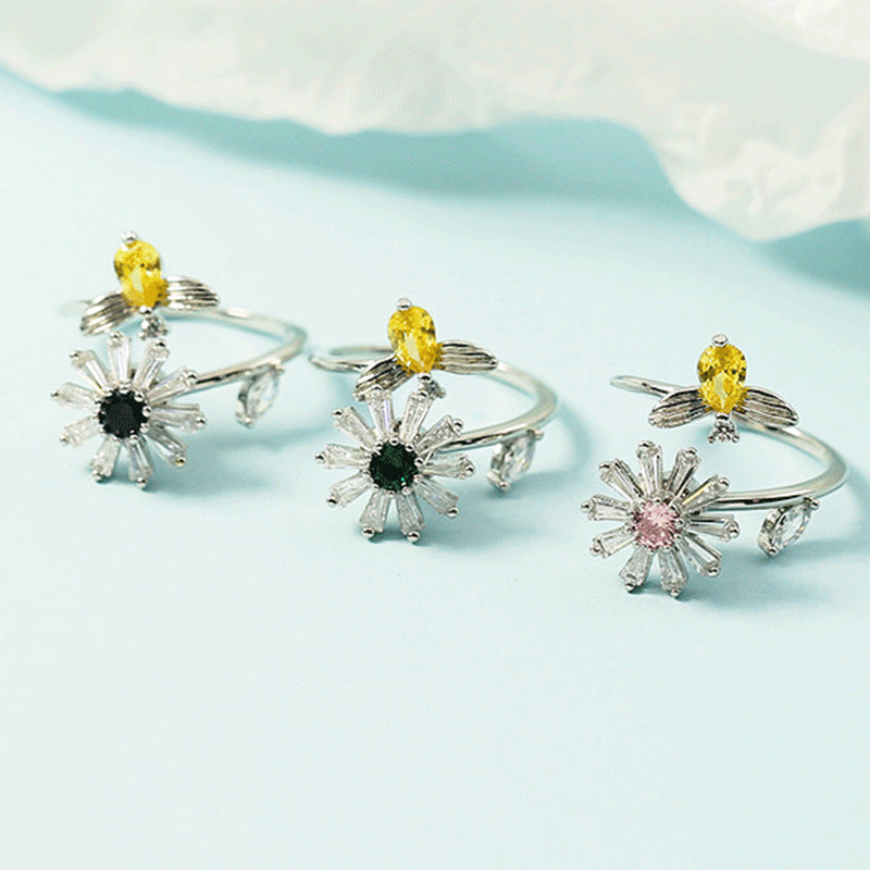 Adjustable Opening Personality Simple Fashionmonger Female Ring