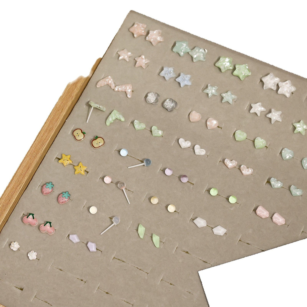 Biological Porcelain Ear Female Design Transparent Sleeping No Need To Stud Earrings
