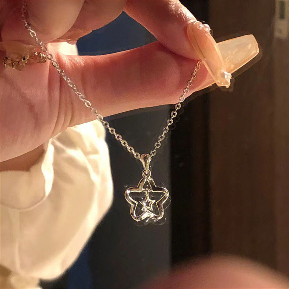 Lucky Star Female Niche Temperament Entry Lux Necklace