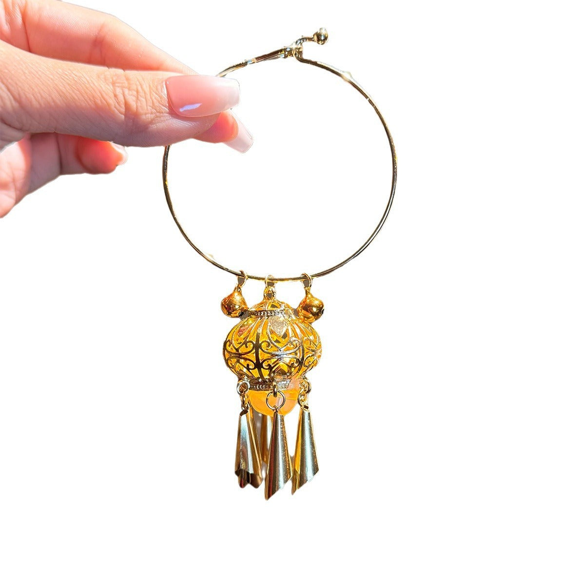 Antique Palace Bell Metal Han Chinese Clothing Night Market High-grade Bracelets
