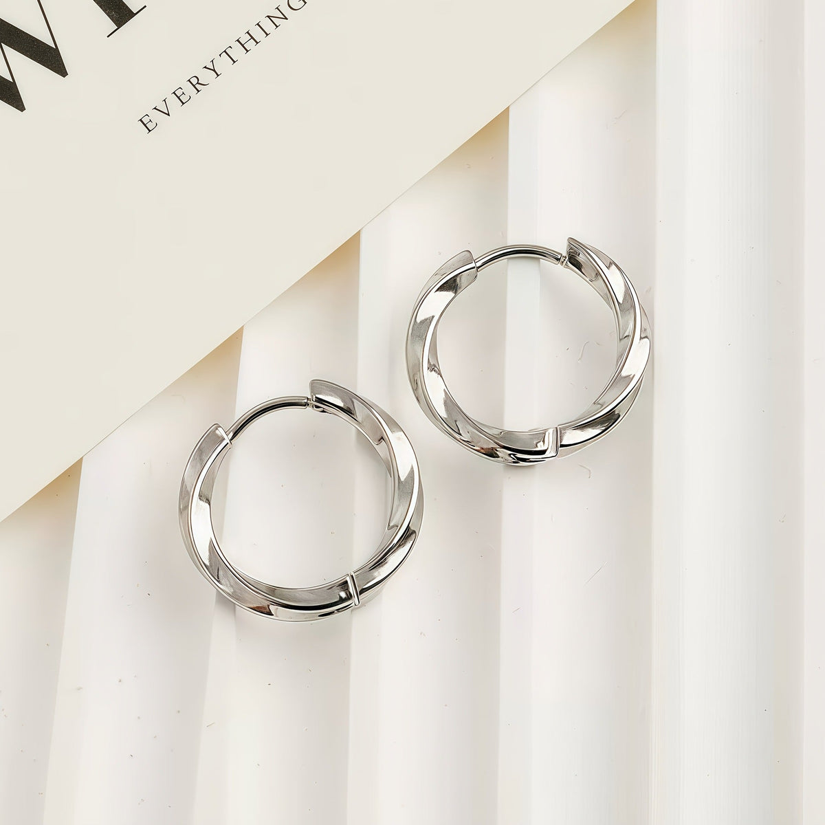 Stainless Steel Light Luxury Unisex Fashion Earrings