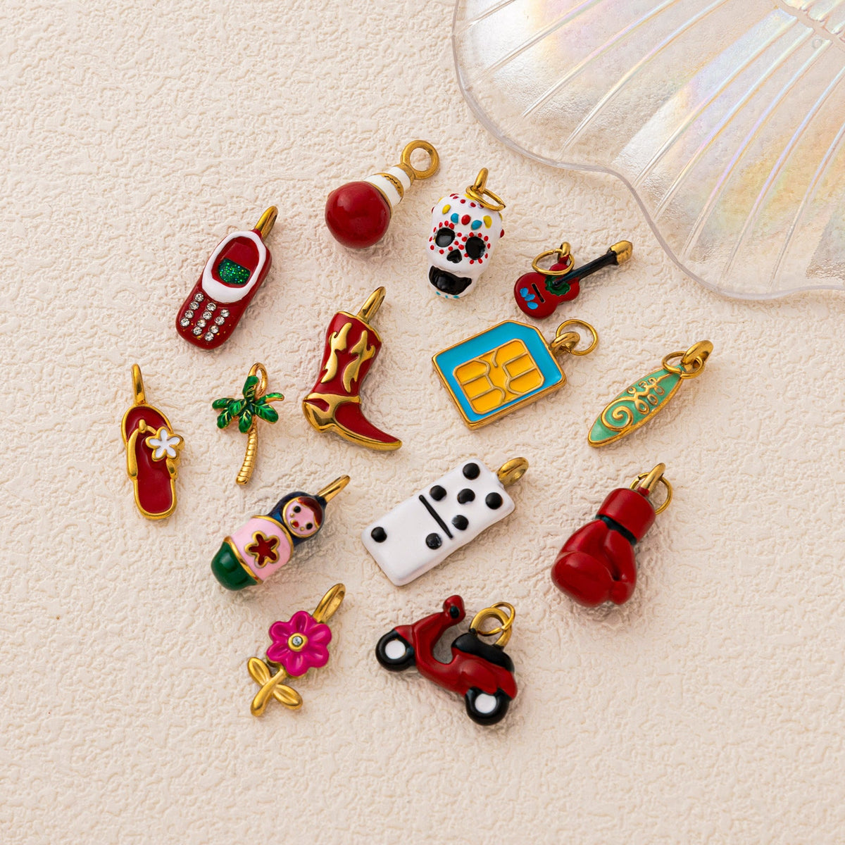 Everyday Fashion Daily Necessities Series Vacuum Electroplating Gold Protection In Necklace