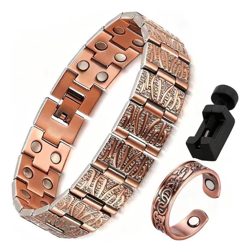Women's Magnet Affordable Luxury Fashion Clover Alloy Diamond Single Bracelet