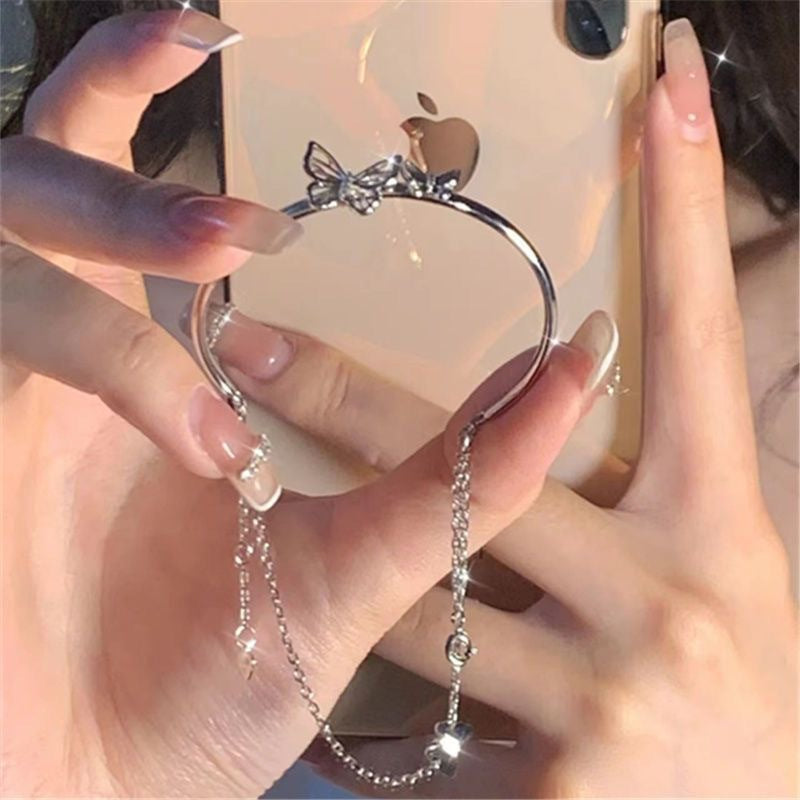 Fairy Butterfly Tassel Female Summer Niche Design Bracelet