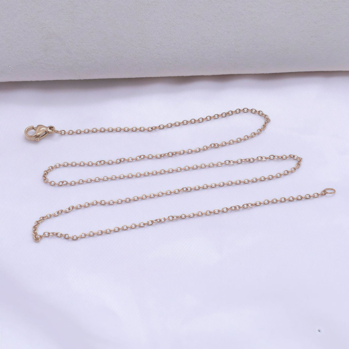 Korean Style Simple Cross Chain Clavicle Unisex Vacuum Necklaces