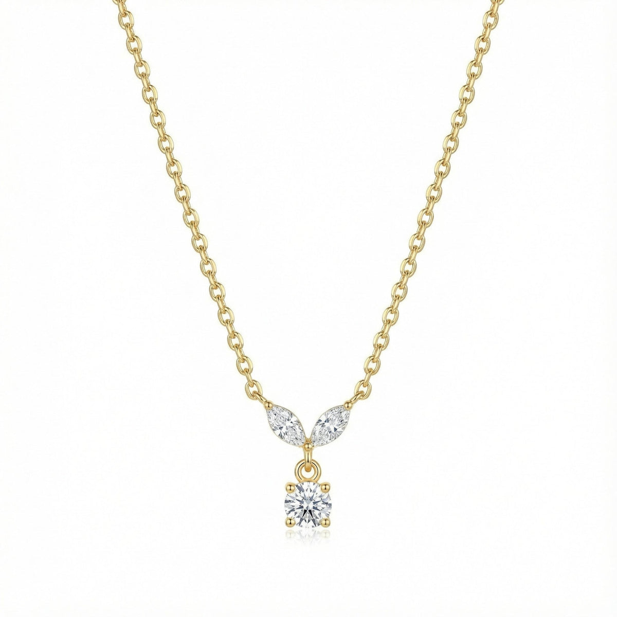 Women's Light Luxury Inlaid Zircon Clavicle Chain Necklace