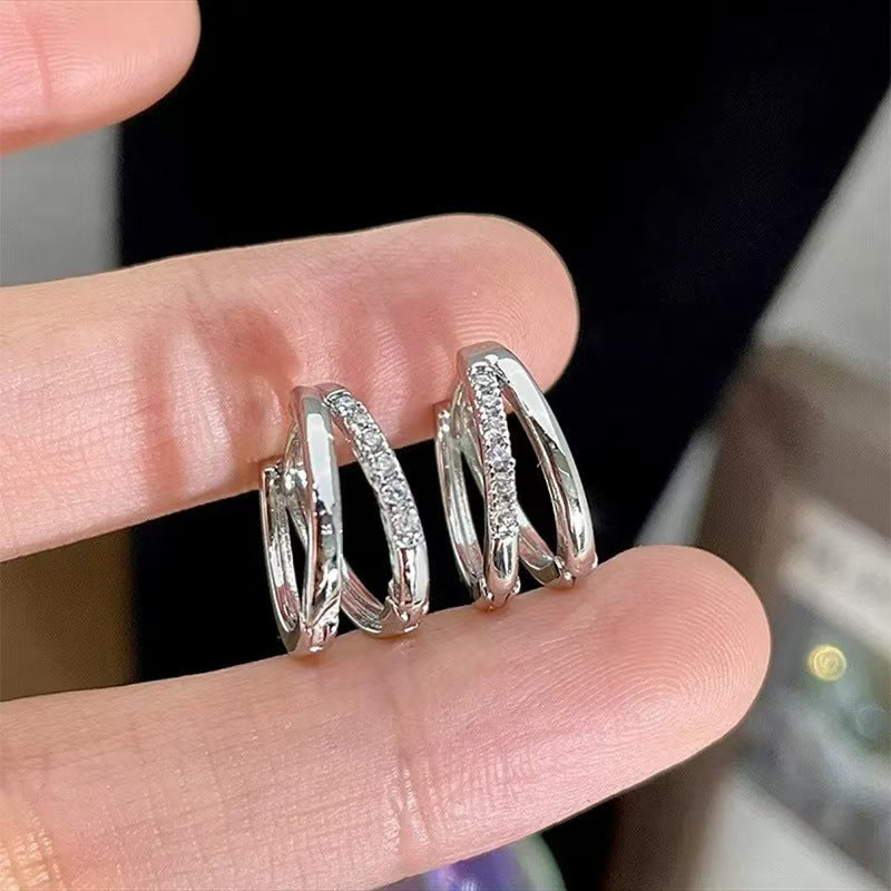 Women's Fashion High-grade Temperament Ear Clip Exquisite Rings