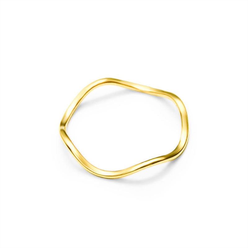 Wind Wave Pattern Versatile Small Titanium Steel Does Not Ring