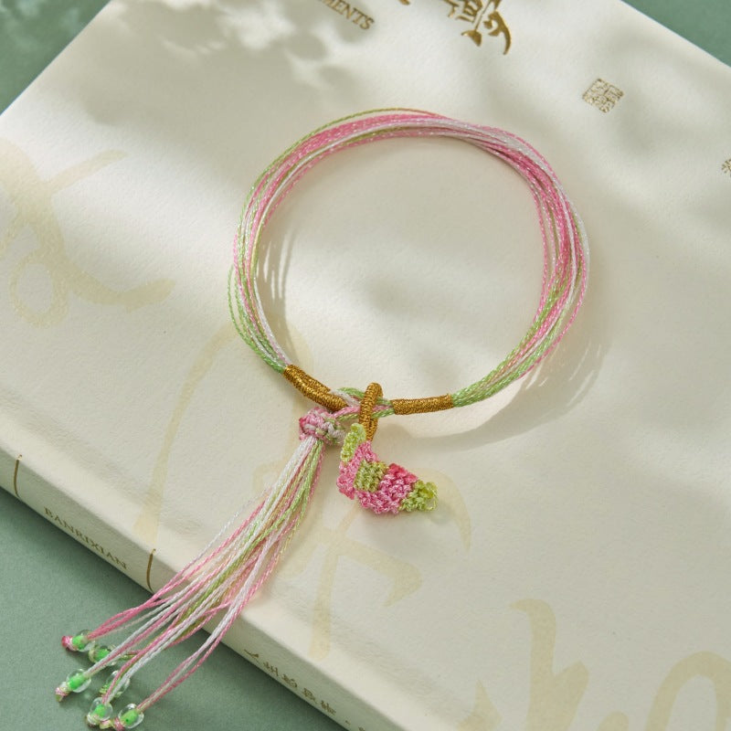 Children's Rope Dragon Boat Festival Hand-woven Magic Color Thousand Silk Long Bracelets