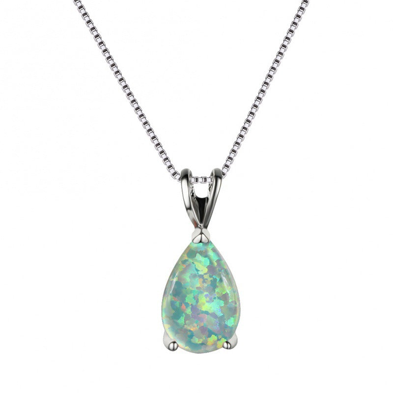 Water Drop Opal Female Temperament High Sense Pendants