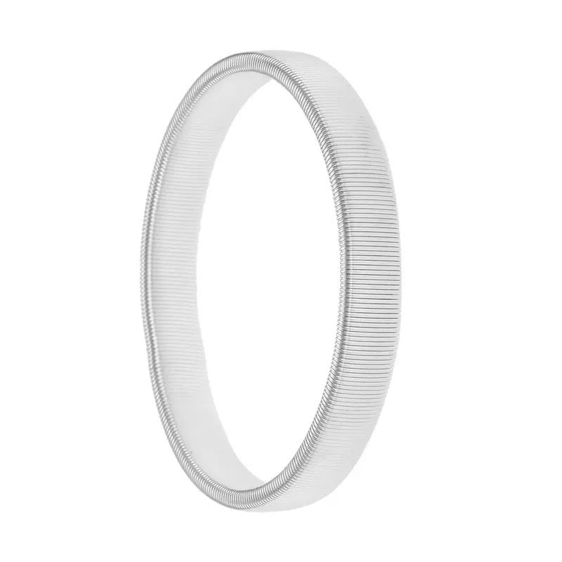 Graceful Men's Metal Spring Elastic Armband Bracelet