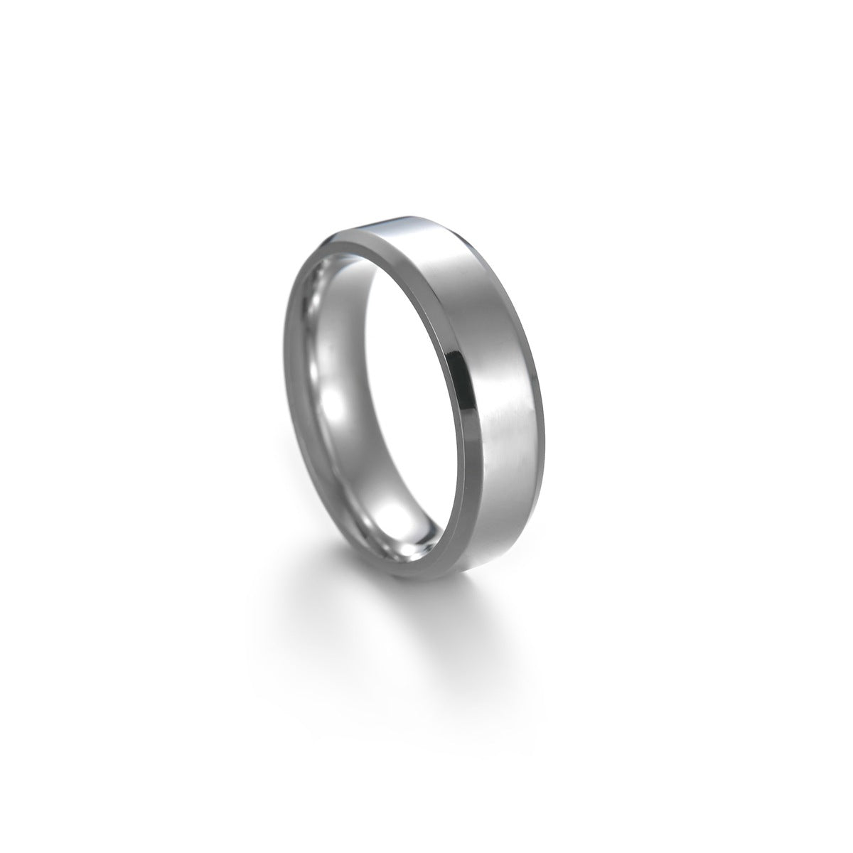 Men's Simple Fashion Stainless Steel Popular Ornament Rings