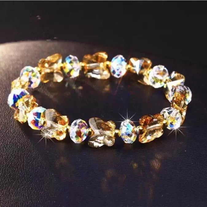 Women's Korean Style Butterfly Crystal Fashion Fresh Bracelet