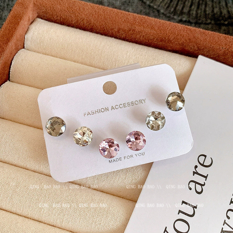 Flower Female Seaside Vacation Dopamine Fashion Temperament Earrings