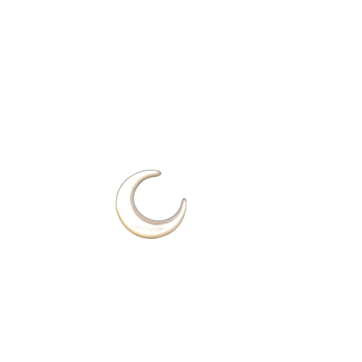 Magic Bone Orchid Crescent Moon Invisible Fishing Line Natural Necklaces