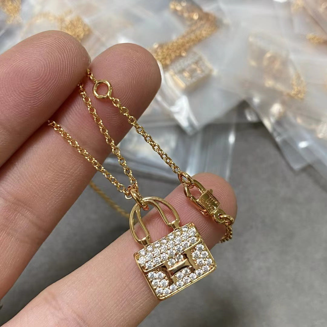 Bag Female Light Luxury Minority High-grade Necklaces