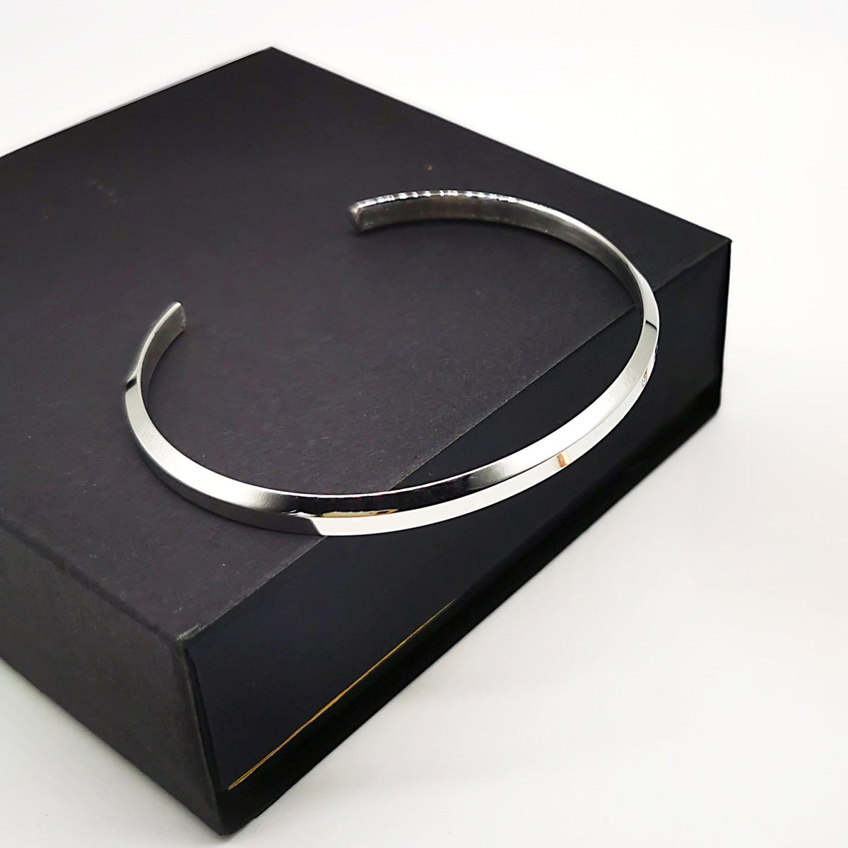 Narrow Type Opening Rose Gold Couple Female Bracelets