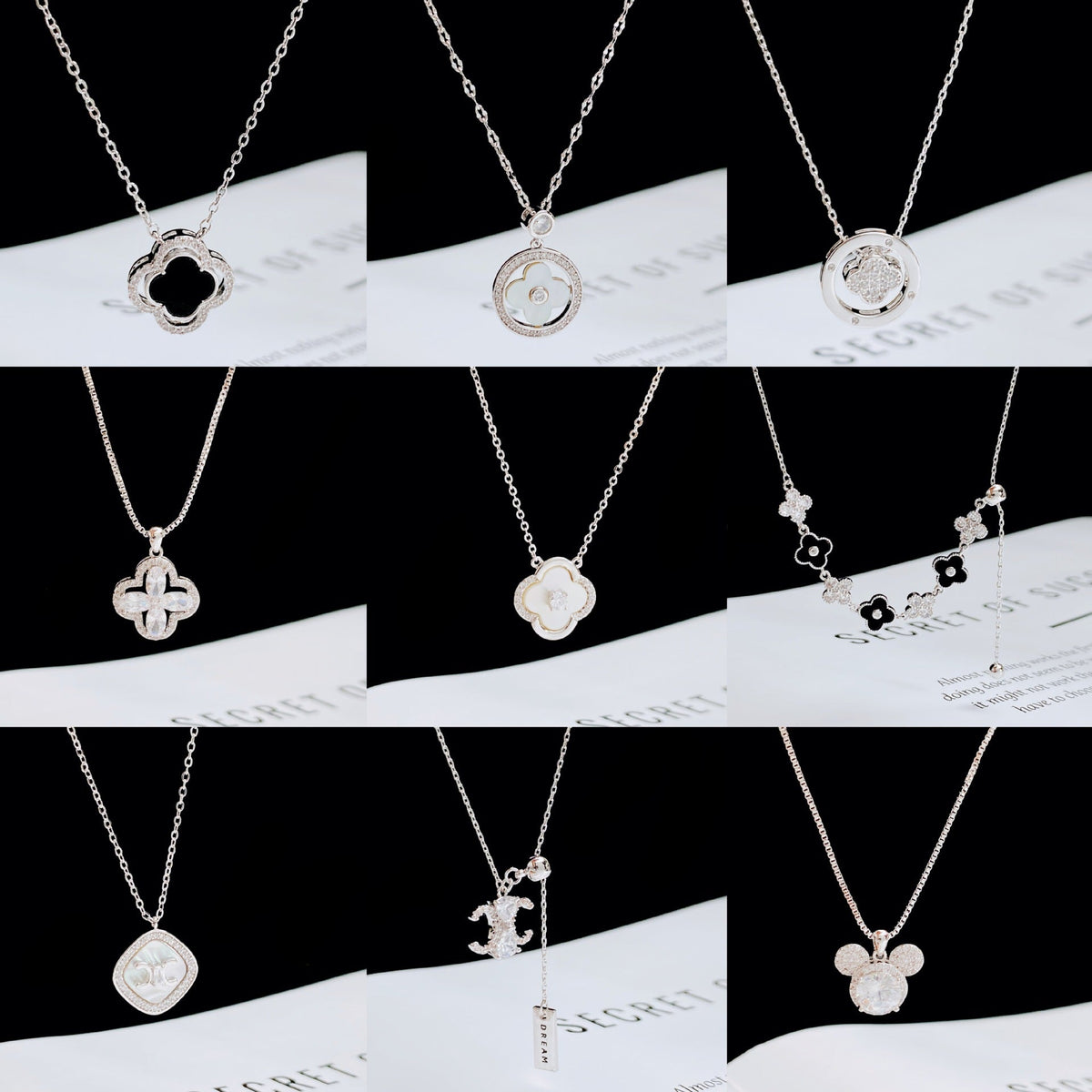 Flower Fashionable Simple Exquisite Commuter High-grade Necklace