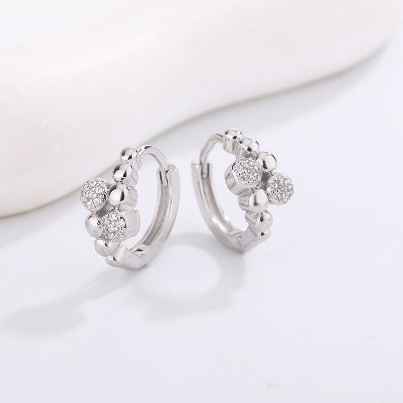 Women's High-grade Night Market Style Graceful Ear Clips Rings