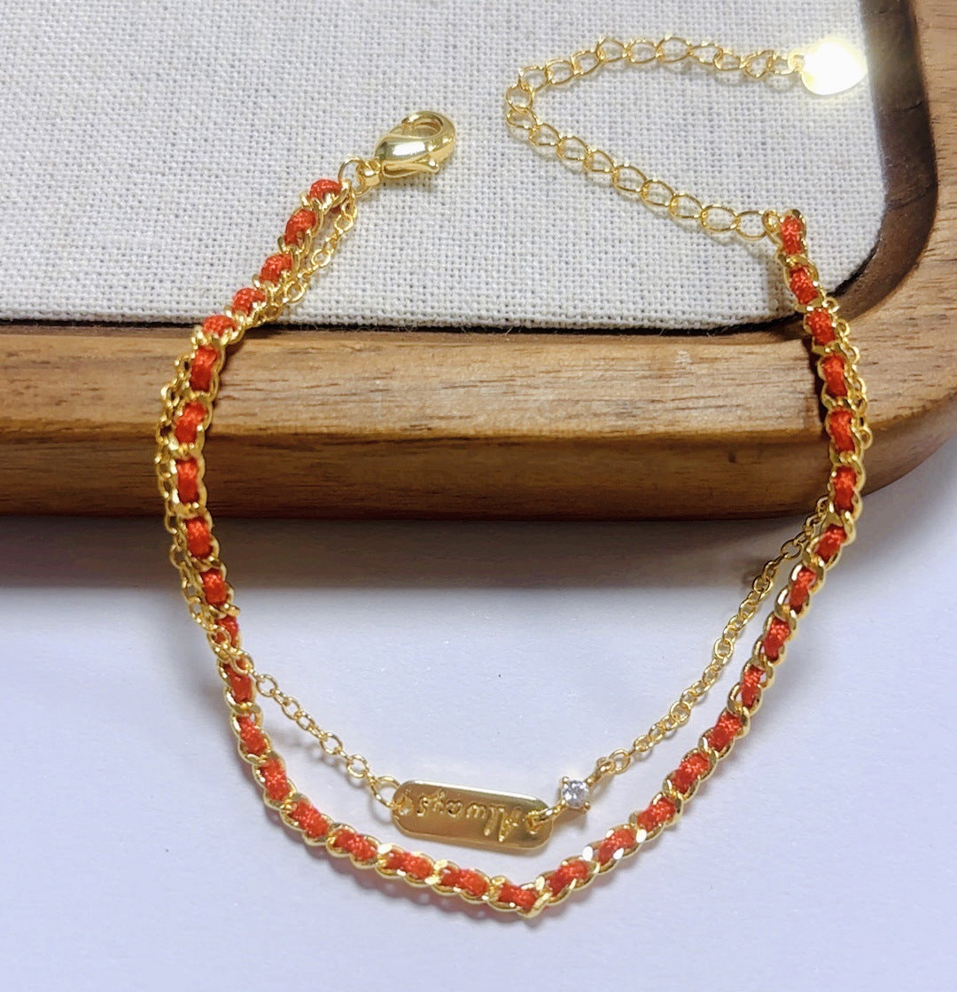 National Fashion Female Special Interest Light Bracelet