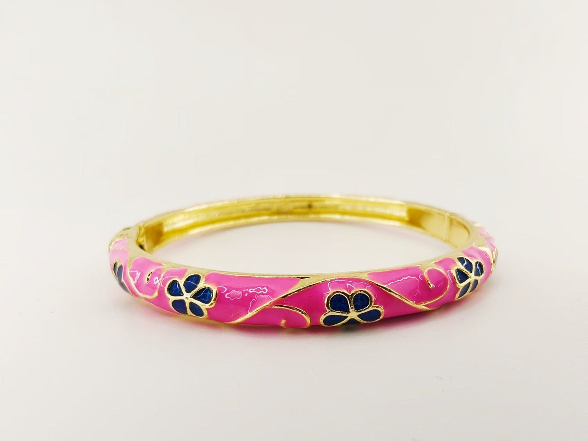 National Fashion Ancient Style Cloisonne Enamel Tourism Bracelet