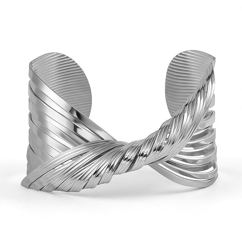 Open Irregular Twisted Fashion Personality Style Bracelet