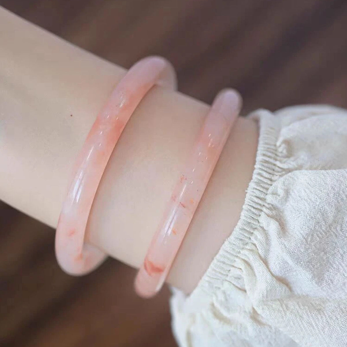 Women's Moonlight For Madagascar Agate Ice Transparent Bracelet