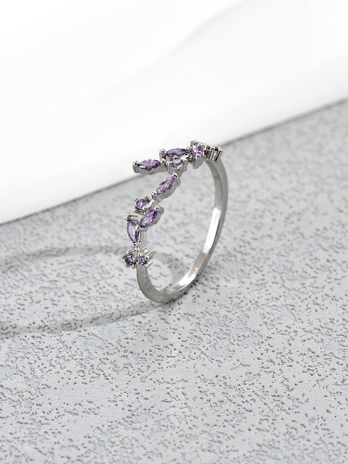 Flower Geometric Open Wheat Fashion Shank Rings
