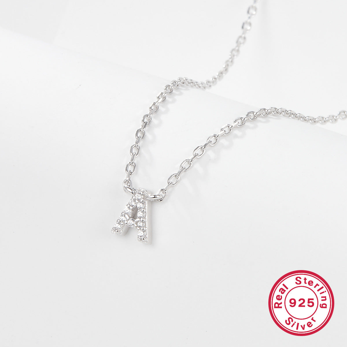Women's Sier Minority Simple Clavicle Chain Beaded Necklaces