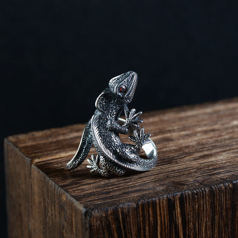 Men's Vintage Lizard Trendy Quality Fashion Simple Ring