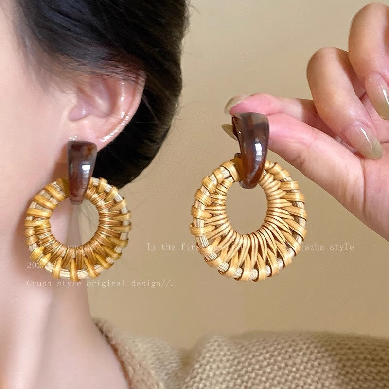 High-grade Fashion Seaside Vacation Style Exaggerated Rings