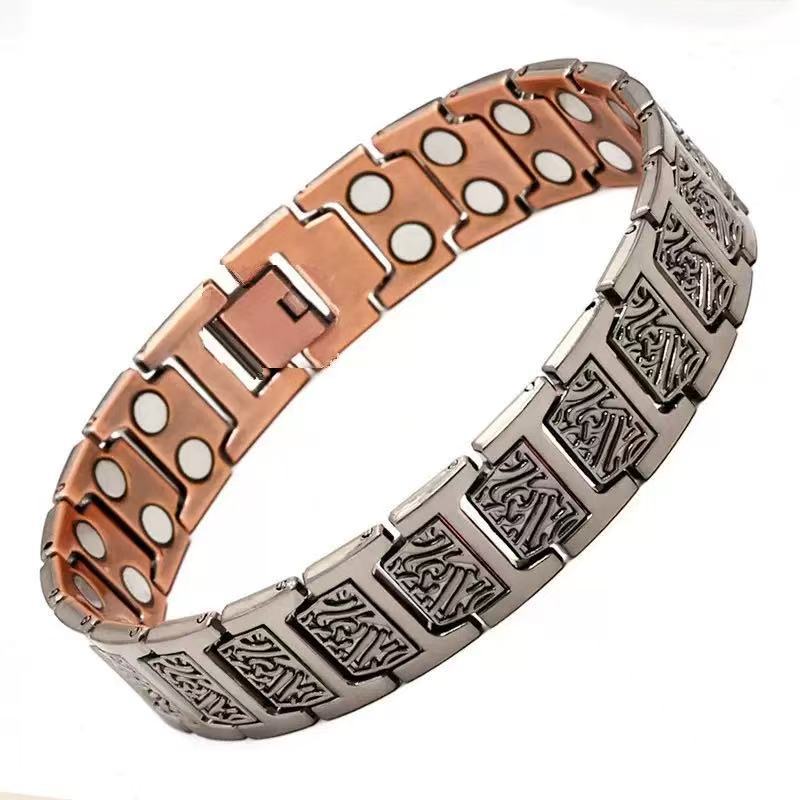 Women's Magnet Affordable Luxury Fashion Clover Alloy Diamond Single Bracelet