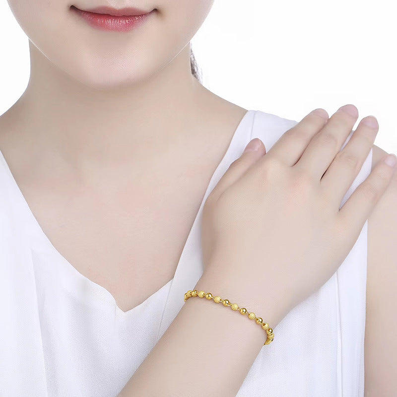 Frosted Round Light Bead Gifts For Bracelet