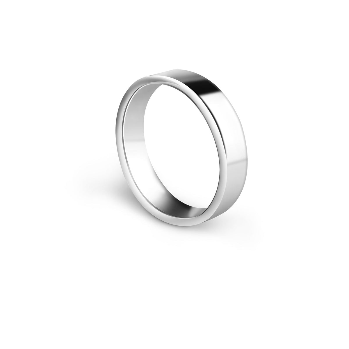 Women's & Men's Titanium Steel Solid Color Stainless For Advertising Gift Rings