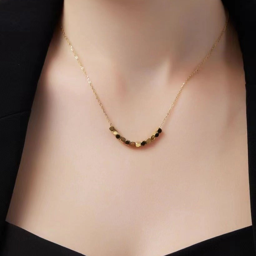 Women's Si Lin Small Square For Light Luxury Minority High-grade Retro Necklaces