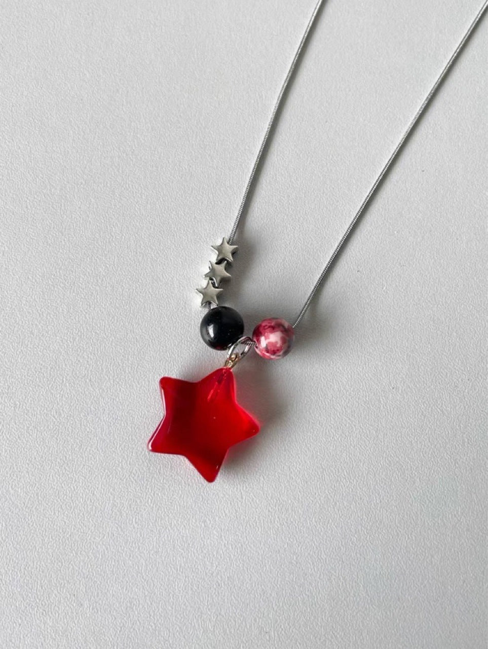 Spotted Stone Female Design Hot Sweet Cool Style Simple Necklace