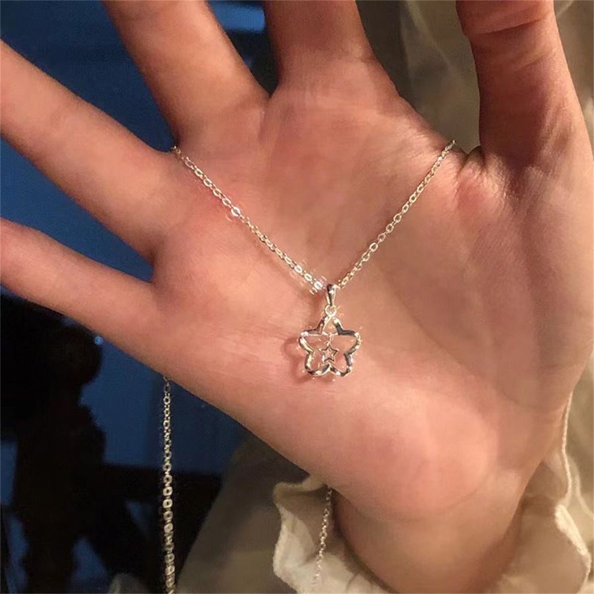 Lucky Star Female Niche Temperament Entry Lux Necklace