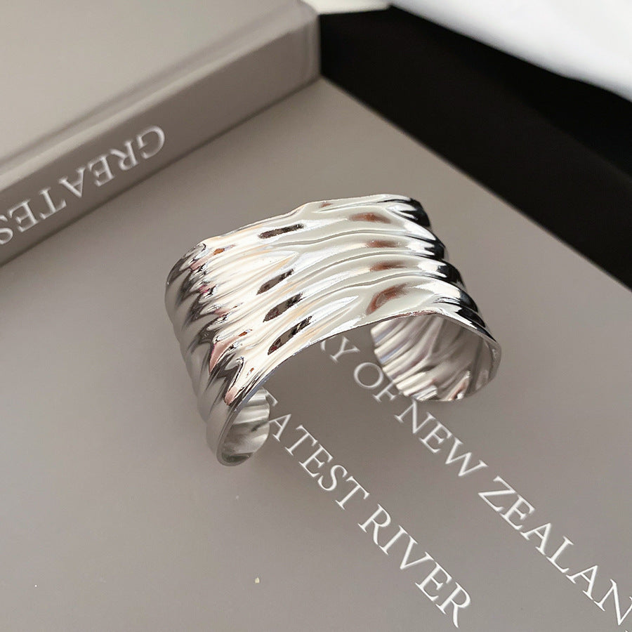 Acrylic Glossy Blooming Korean Style Simple Light Luxury Bracelet