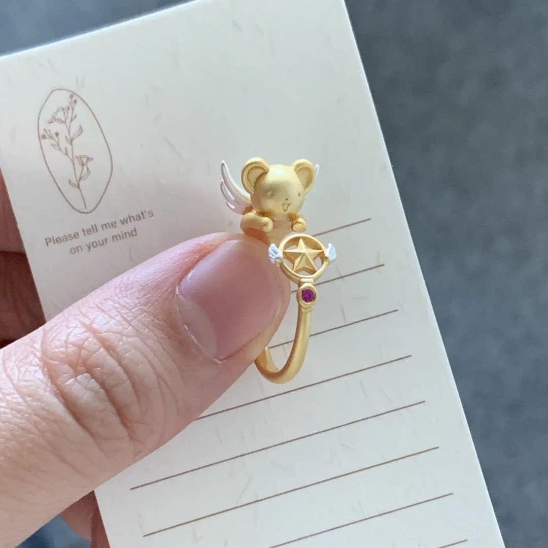 Magic Cartoon Female Exquisite Cute Fashion Open Rings
