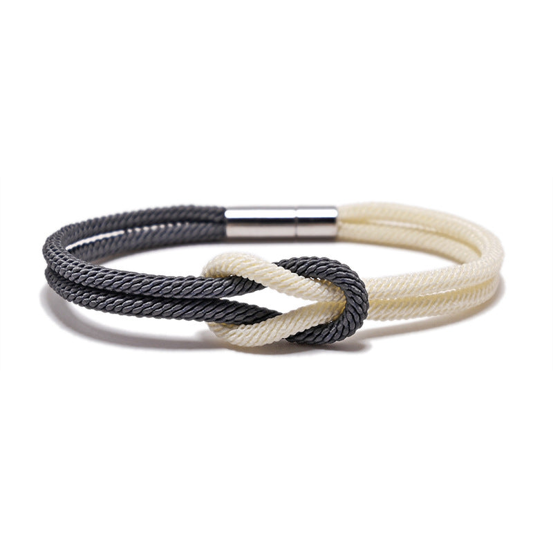 Zhang Support Color Truelove Knot Milan Rope Carrying Strap Bracelet