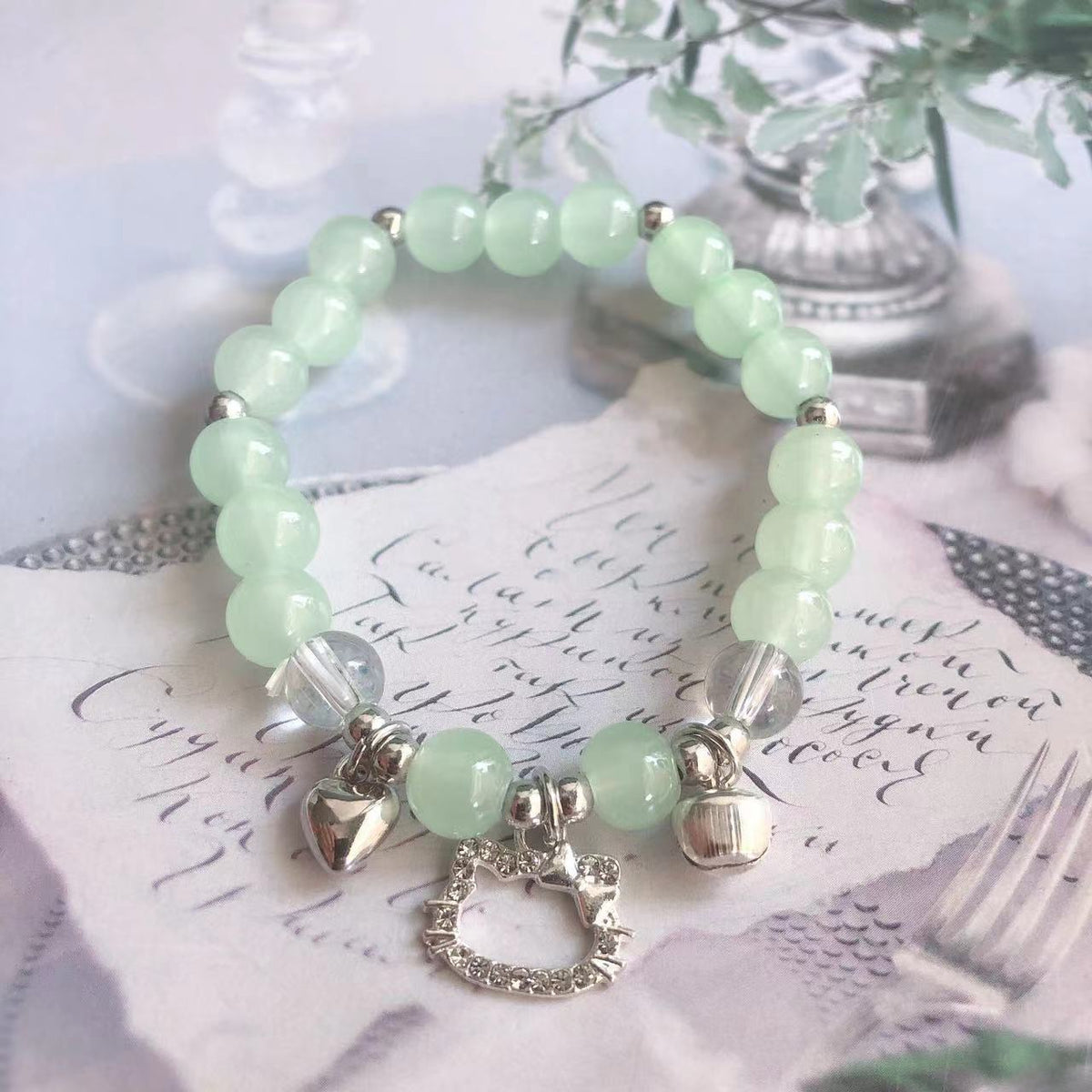 Ink Butterfly Female Chinese Style Joint Bracelets