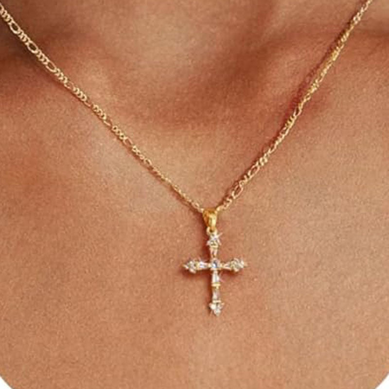 Women's Wind Twin Niche Design Fashion Cuban Chain Necklaces