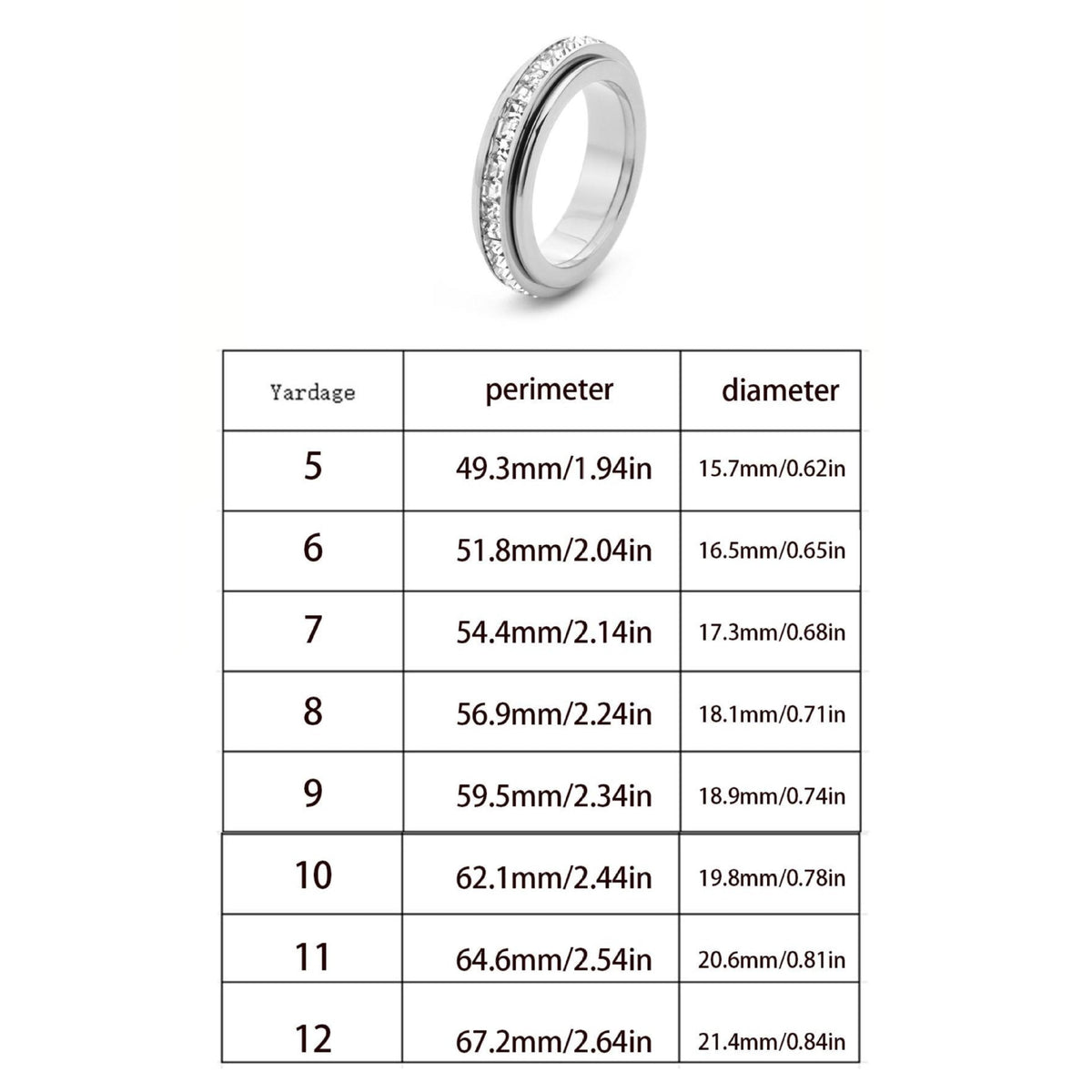 Diamond Niche Decompression Can Rotatable Tail Ring