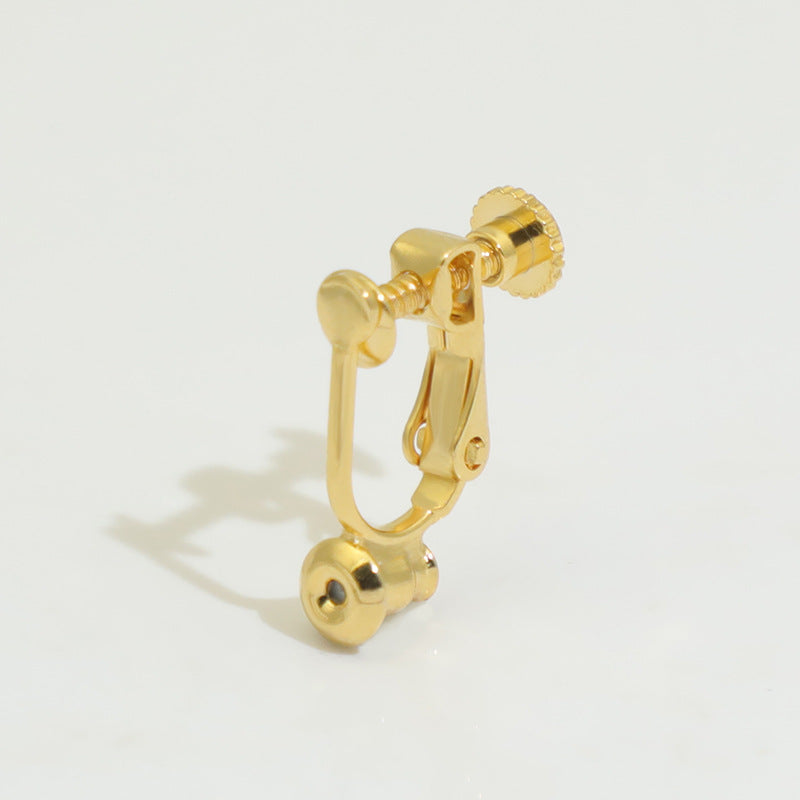 Screw Without Piercing Adjustable Spiral Hair Pin Ear Clip