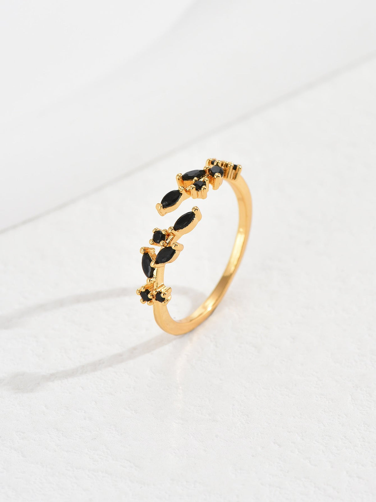 Flower Geometric Open Wheat Fashion Shank Rings