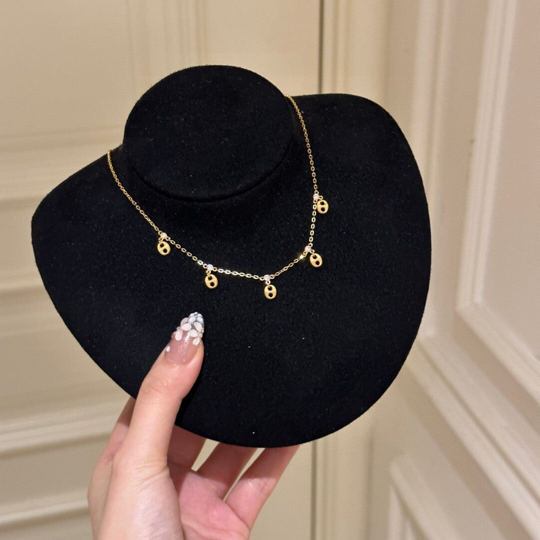 Women's Nose Tassel Fashion Light Luxury Temperament High-grade Necklaces