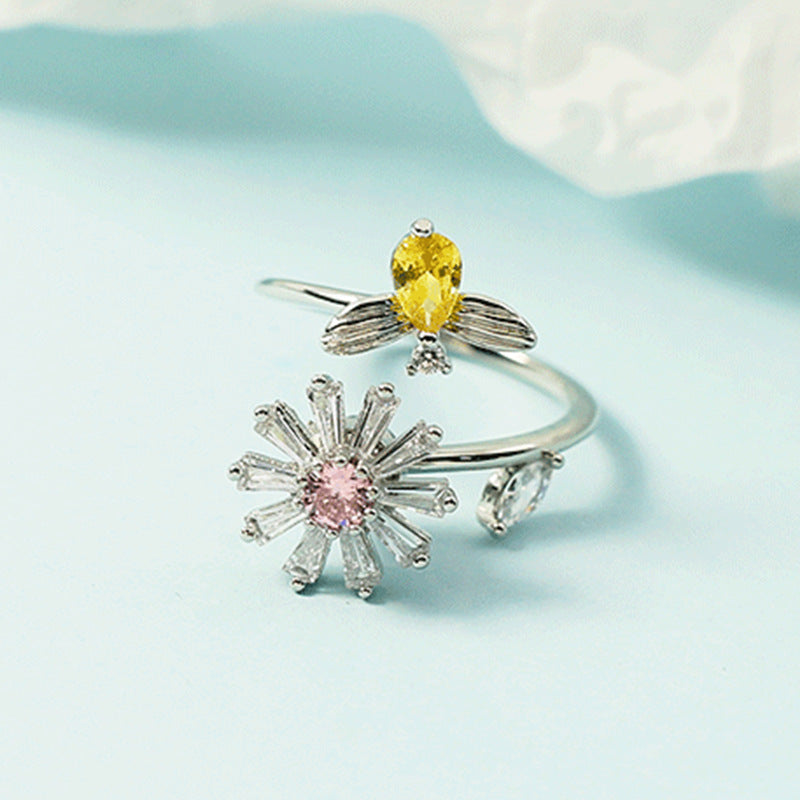 Adjustable Opening Personality Simple Fashionmonger Female Ring
