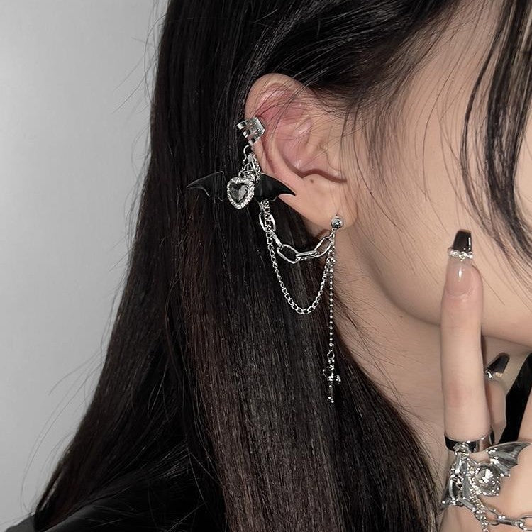 Cool Devil Clips Female Niche Design Dark Ear Clip