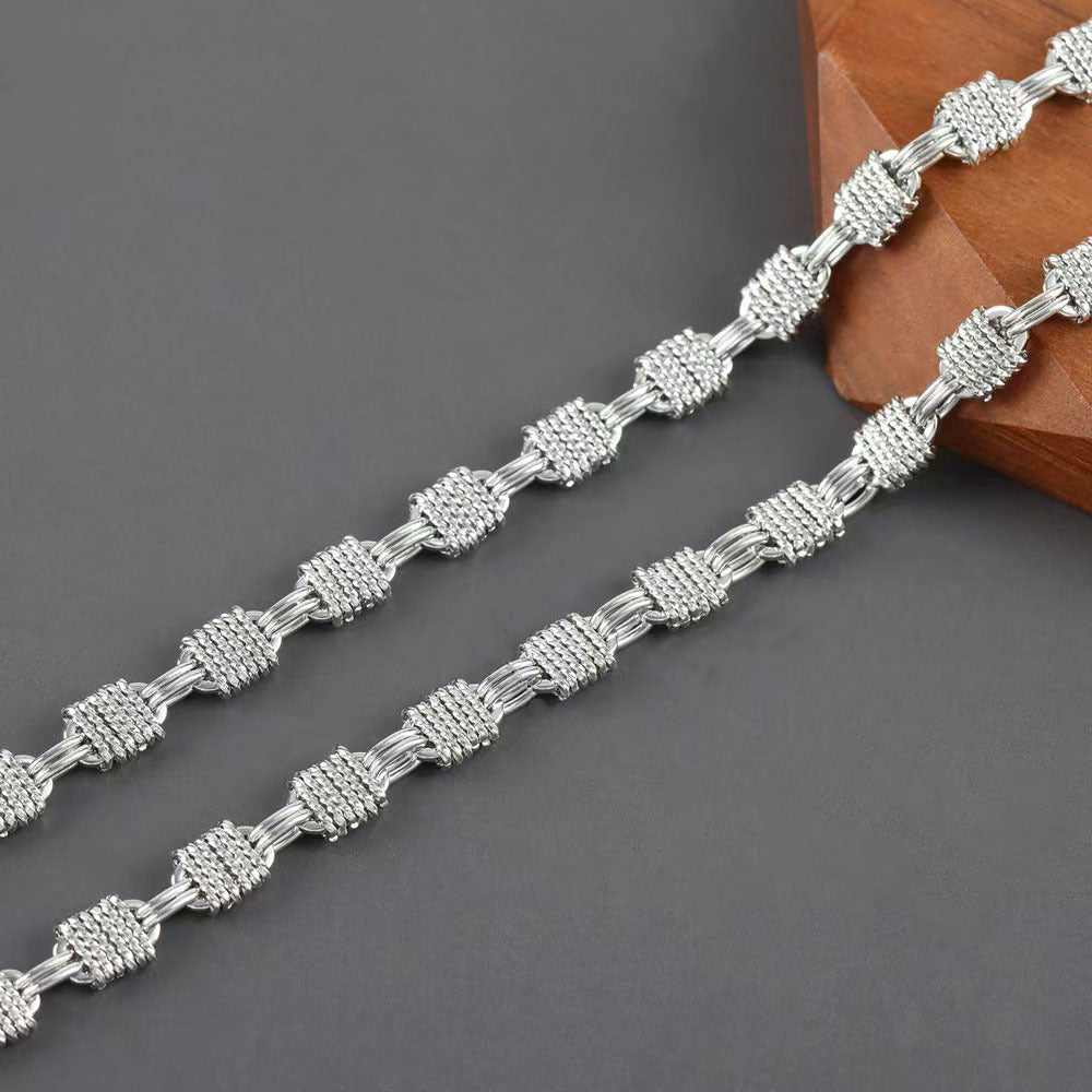 Women's & Men's Retro Stainless Steel Hip Hop Cuban Bracelet
