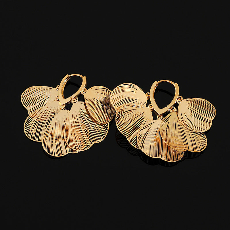Flexible Butterfly Wing Tassel Light Luxury Temperament Love Ear Clip